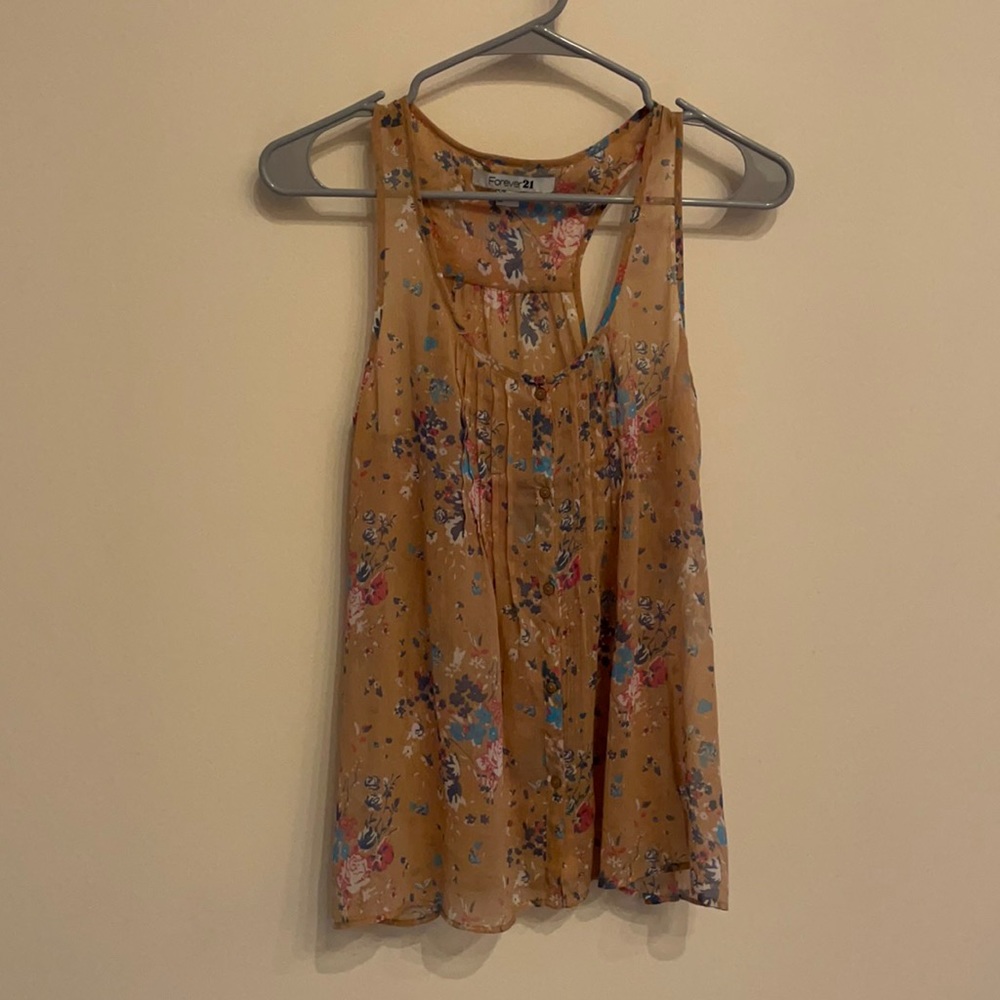 Floral tank